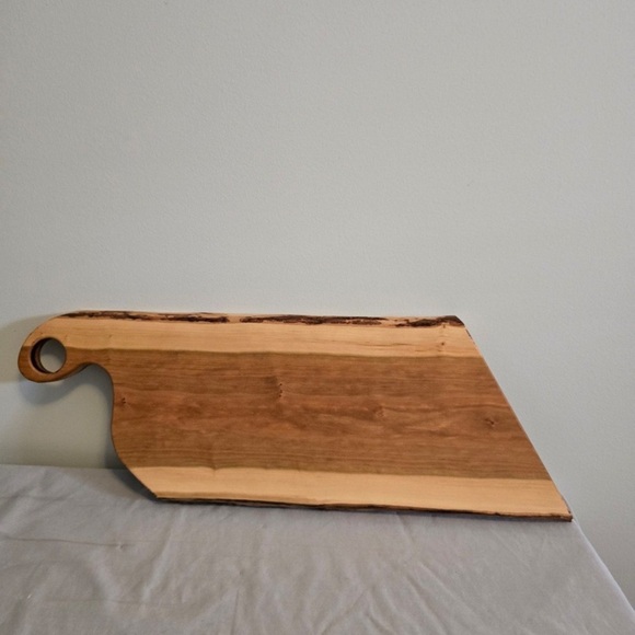 New Handmade Raw Edge Charcuterie Board - Picture 2 of 3